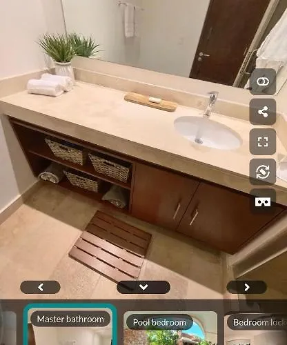 Luxury Aldea Zama 2bed - 2bat Private Terrace & Swim Up *
