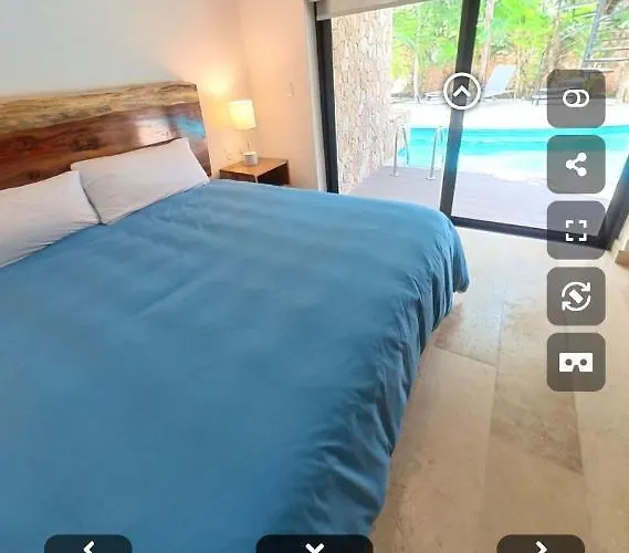 Apartment Luxury Aldea Zama 2bed - 2bat Private Terrace & Swim Up Tulum