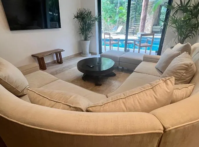 Luxury Aldea Zama 2bed - 2bat Private Terrace & Swim Up Tulum