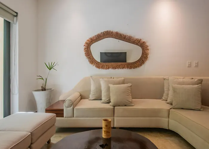 Apartment Luxury Aldea Zama 2bed - 2bat Private Terrace & Swim Up