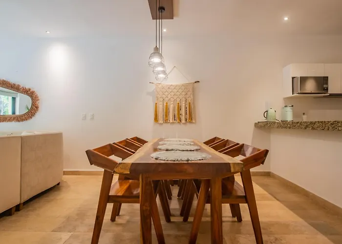 Luxury Aldea Zama 2bed - 2bat Private Terrace & Swim Up * Tulum