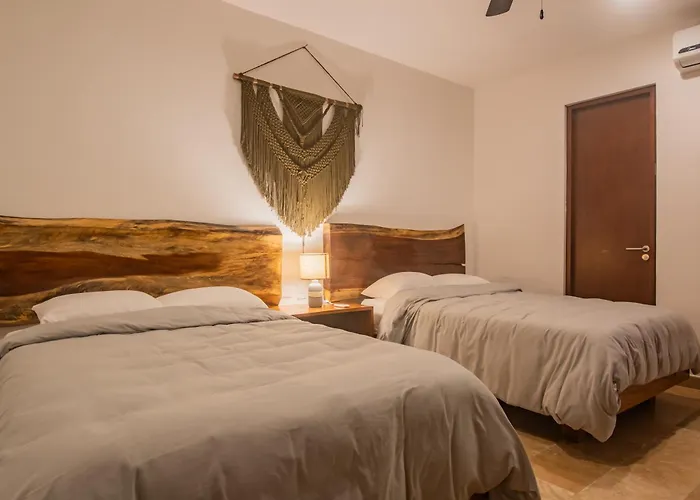 Apartment Luxury Aldea Zama 2bed - 2bat Private Terrace & Swim Up Tulum