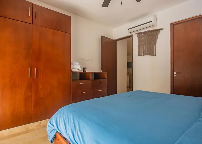 Apartment Luxury Aldea Zama 2bed - 2bat Private Terrace & Swim Up